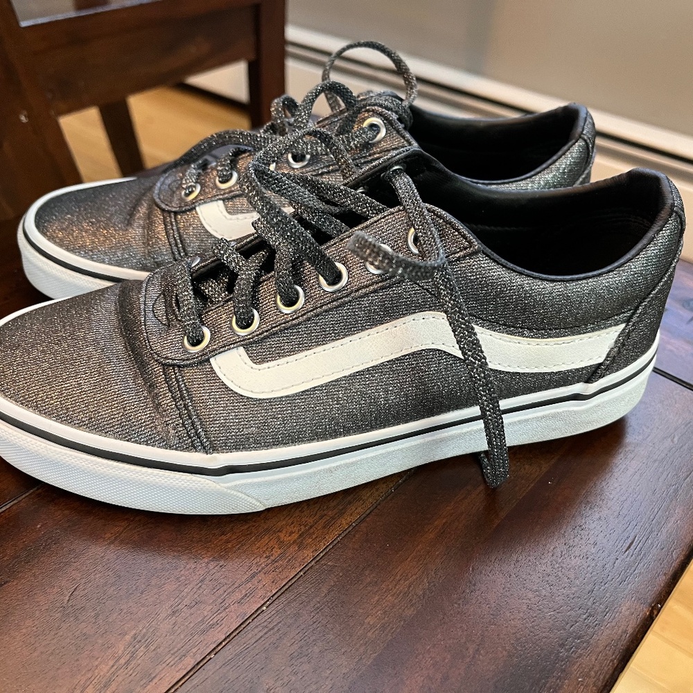 Vans glitter shoes